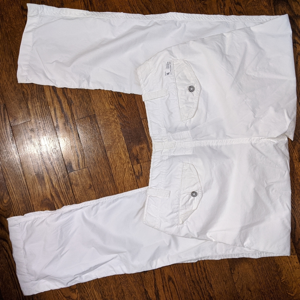 Men's White Express Cotton Pants